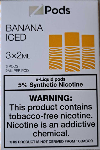 Banana lce 3x2ml Zpods