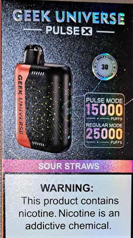 Sour Straw Geek Universe Pulse X 15K/25K