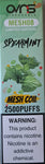 Spearmint 1x8ml 2500 puffs OVNS