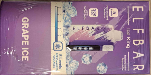 Grape Ice ELFBAR Ice-King 30K
