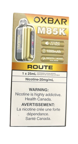 Route OXBAR M85K