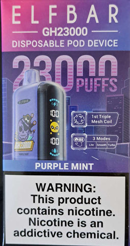 Purple Mint 1x23ml ELFBAR GH23K