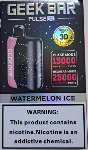 Watermelon Ice Geek Bar Pulse X 25K