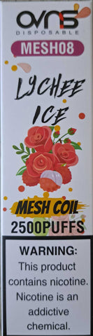 Lychee Ice 1x8ml 2500 puffs OVNS