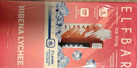 Ribena Lychee ELFBAR Ice-King 30K