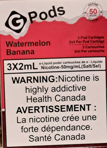 Watermelon Banana Gpods