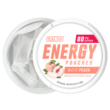 White Peach GR1NDS ENERGY