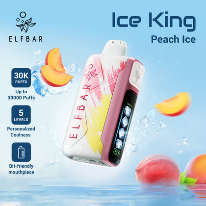 Peach Ice ELFBAR Ice-King 30K