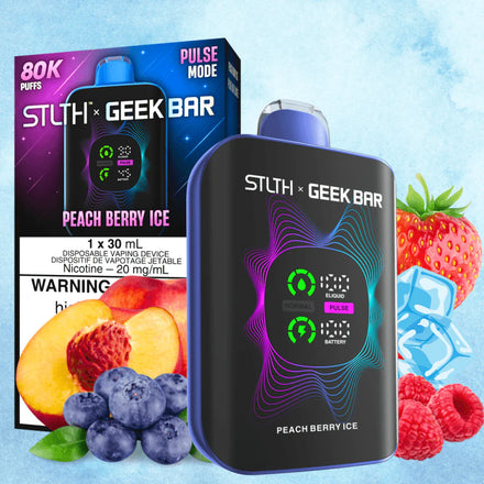 Peach Berry Ice 80K StlthxGeek Bar