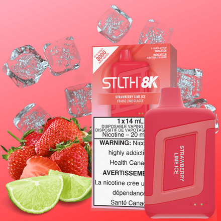 Strawberry Lime Ice STLTH 8K PRO