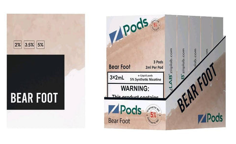 Bear Foot 3x2ml Zpods