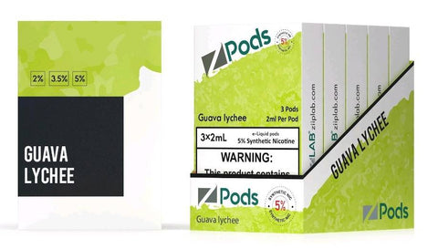 Guava lychee 3x2ml Zpods