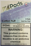 Cotton Fluff 3x2ml Zpods