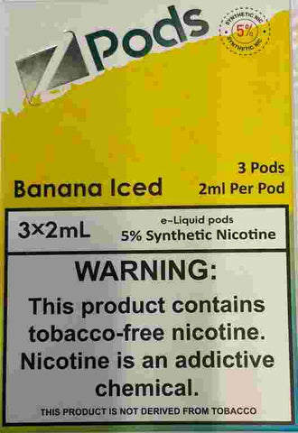 Banana lce 3x2ml Zpods